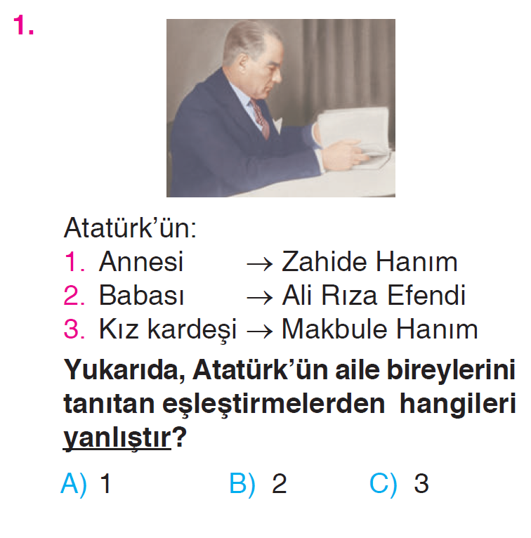 Atatürk'ün Hayatı Testi