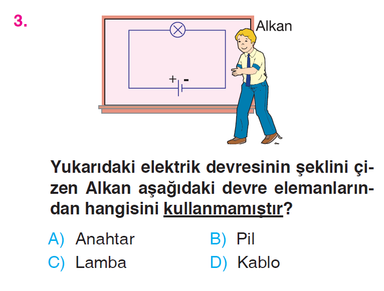 Basit Elektrik Devreleri Testi