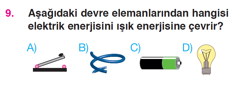 Basit Elektrik Devreleri Testi